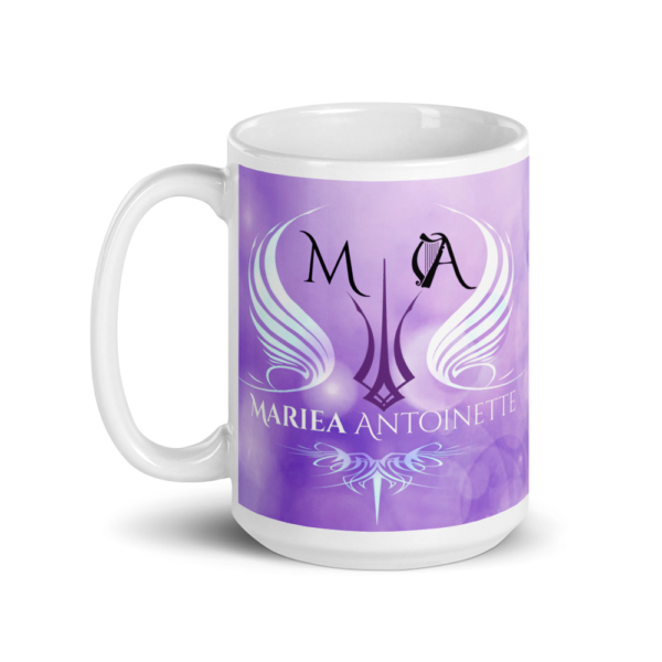 Mariea Antoinette White glossy mug - Image 2